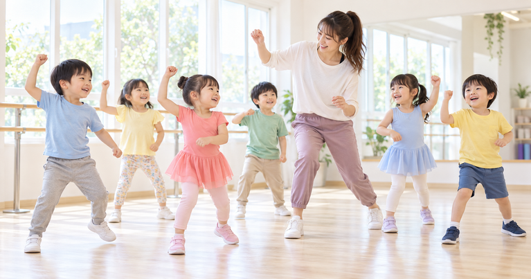 【朝霞市】発達に特性のある幼児のためのダンス教室｜朝霞三原教室